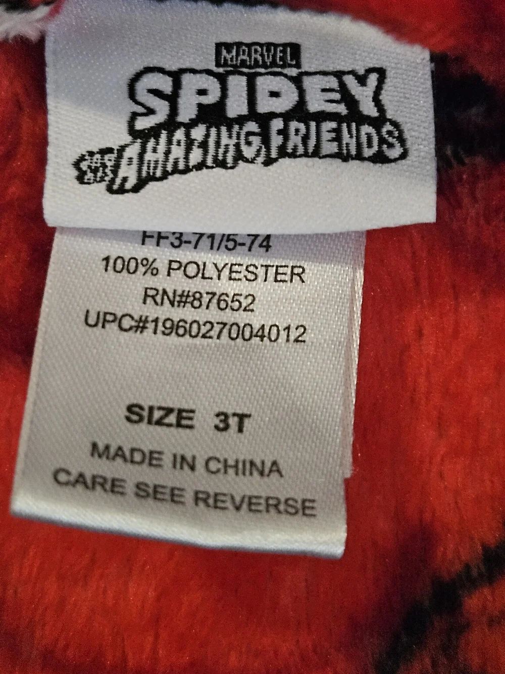 Marvel cozy hooded